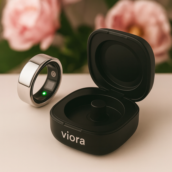 Viora Smart Ring & Charging case